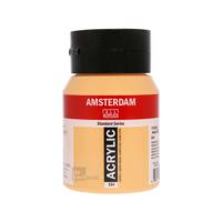 Royal Talens Amsterdam Acrylverf 500 ml - Napelsgeel Rood 224 - thumbnail