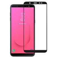 Volledige lijm volledige cover Screen Protector gehard glas film voor Galaxy J8 (2018) - thumbnail