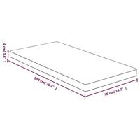 Tafelblad 50x100x4 cm bamboe - thumbnail