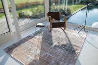 Louis de Poortere - 8717 Atlantic Kelim Parsons Powder - 80x150 cm Vloerkleed - thumbnail