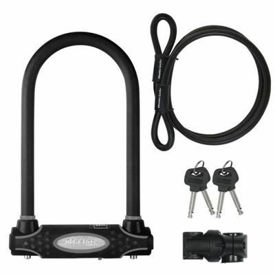 Masterlock U-Beugeslot met kabel, 1,2m, O10mm - 8274EURDPRO 8274EURDPRO - thumbnail