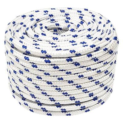 Boot touw 14 mm 25 m polypropyleen wit