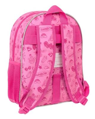 Schoolrugzak Rainbow High Shine Multicolour 28 x 34 x 10 cm