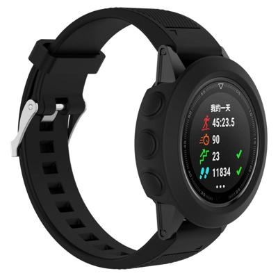 Smart Watch silicone beschermhoes host niet meegeleverd voor Garmin fenix 5 (zwart)