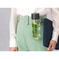 Brabantia Make & Take waterfles met zeef 0,5 liter dark grey - thumbnail