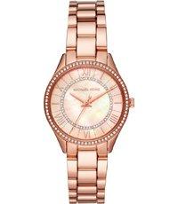 Horlogeband Michael Kors MK4491 Roestvrij staal (RVS) Rosé 16mm