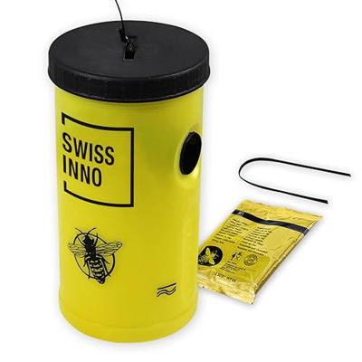 Swissinno Natural Control outdoor Wespenval Lokstof Geel (transparant) 1 stuk(s) Swissinno Natural Control outdoor Wespenval Lokstof Geel (transparant) 1 stuk(s)