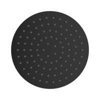 Wiesbaden Caral hoofddouche rond 20 x 1,2 cm mat zwart - thumbnail