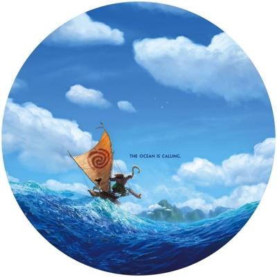 Komar Into Adventure; Komar Dots Behangcirkel Disney - Moana Ocean is Calling - DD1-019