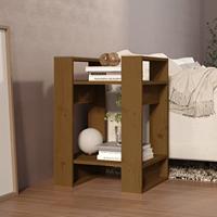 Boekenkast/kamerscherm 41x35x57 cm grenenhout honingbruin - thumbnail