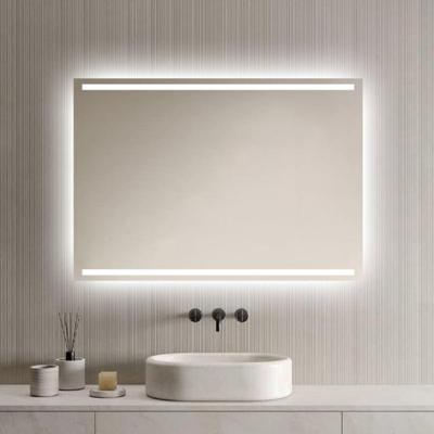 LoXa - Badkamerspiegel Felix met LED 80x60cm - Dimbaar - Anti-condens - Direct & Indirect licht - Geheugenfunctie - Energiezuinig - Eenvoudige installatie