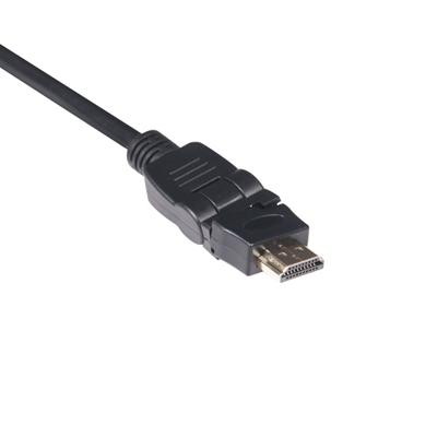 club3D HDMI Aansluitkabel HDMI-A-stekker, HDMI-A-stekker 2.00 m Zwart CAC-1360 4K UHD, Vlambestendig HDMI-kabel