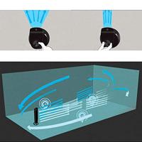 Vornado Tower M Torenventilator 78 W (Ø x h) 28 cm x 840 mm Zwart Met afstandsbediening - thumbnail