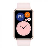 Watch Fit - Roze goud - smart watch met riem - silicone - kersenbloesemroze - afmeting pols: 110-190 mm - display 1.64 - thumbnail