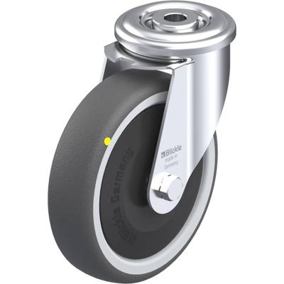 Blickle LER-PATH 125KF-ELS Zwenkwiel Wieldiameter: 125 mm Draagvermogen (max.): 150 kg 1 stuk(s)