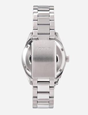 Lorus RY503AX9 Horloge Solar staal zilverkleurig-wit 31 mm Lorus RY503AX9 Horloge Solar staal zilverkleurig-wit 31 mm
