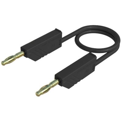 SKS Hirschmann MLN 100/2,5 SW Meetsnoer Banaanstekker 4 mm Banaanstekker 4 mm 1.00 m Zwart 1 stuk(s) SKS Hirschmann MLN 100/2,5 SW Meetsnoer Banaanstekker 4 mm Banaanstekker 4 mm 1.00 m Zwart 1 stuk(s)