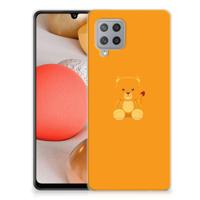 Samsung Galaxy A42 Telefoonhoesje met Naam Baby Beer - thumbnail