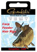 Gamakatsu Bks-3310B Carp Feeder Hair Rigs 70Cm 12-018 mm, 6 st - thumbnail