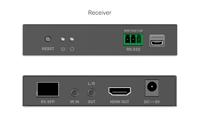 Digitus DS-55350 HDMI-extender HDMI, HDMI-ingang, HDMI-uitgang, SFP, Aansluiting voor netvoeding, RS232, Micro-USB, Hoofdtelefoon (3.5 mm jackplug) Via - thumbnail