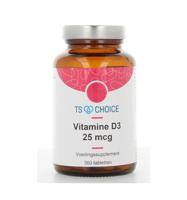 TS Choice Vitamine D3 25 mcg Tabletten - thumbnail