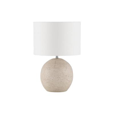Lyora TafellampNagomi beige met crème kap - 9001068
