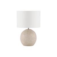 Lyora TafellampNagomi beige met crème kap - 9001068 - thumbnail