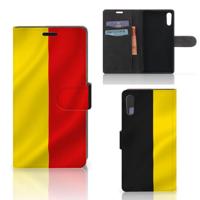 Sony Xperia XZ | Sony Xperia XZs Bookstyle Case Belgische Vlag - thumbnail