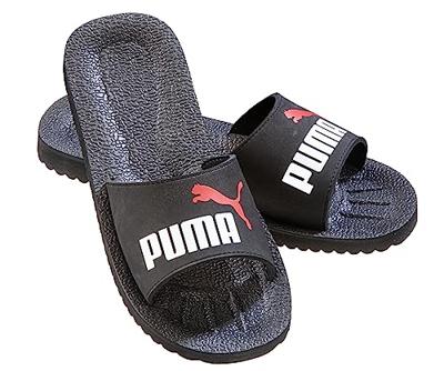 Puma Dames badslippers Purecat (Zwart, 39)