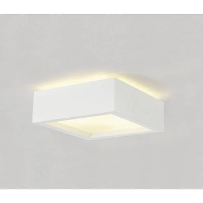 SLV Vierkante plafondlampPlastra GL 104 E27 - 148002
