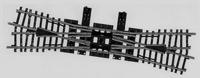 H0 Märklin K-rails (zonder ballastbed) 2275 Engels wissel, Dubbel 225 mm 1 stuk(s) - thumbnail