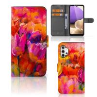 Hoesje Samsung Galaxy A32 4G Tulips - thumbnail