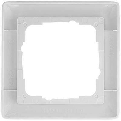 Gira 1-voudig afdekraam 021103 standaard 55 wit glans