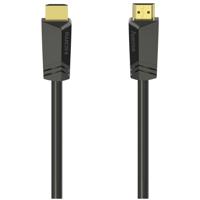 Hama high speed hdmi kabel verguld 4k met ethernet 7.5 m zwart - thumbnail