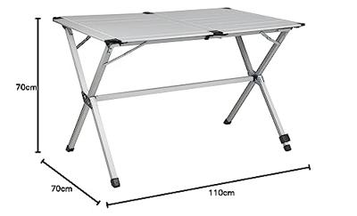 Klaptafel - MIDLAND - Gap LessGrise - 4 personen