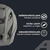 Olympic Sportswear Alpina sports mtb helm kamloop 51-55 mat grijs/perzik - thumbnail