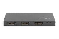 Digitus DS-45322 2 poorten HDMI-splitter LED-weergave, Met metalen behuizing, Ultra HD-geschikt 4096 x 2160 Pixel Zwart - thumbnail