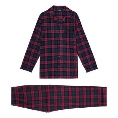 Ambassador Ambassador Bergen Bordeaux/Black Heren Pyjama 95-5-S