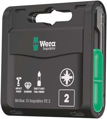 Wera Impaktor 05057763001 Bitset 15-delig