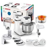 Bosch Haushalt MUMS2EW40 Foodprocessor 700 W Wit, RVS - thumbnail