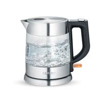 Severin WK3468 Waterkoker RVS/Glas 1L 2200W - thumbnail