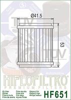 HIFLOFILTRO oliefilter oil filter hf 651 - thumbnail