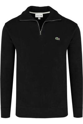 Lacoste Half Zip Sweater Heren Zwart - Maat S - Kleur: Zwart | Soccerfanshop