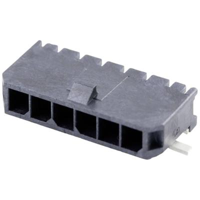 Molex 436500612 Male header, inbouw (standaard) Totaal aantal polen: 6 Rastermaat: 3.00 mm Inhoud: 1 stuk(s) Tape on Full reel Molex 436500612 Male header, inbouw (standaard) Totaal aantal polen: 6 Rastermaat: 3.00 mm Inhoud: 1 stuk(s) Tape on Full reel