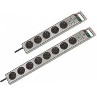 Brennenstuhl 1153340318 Overspanningsveilige stekkerdoos Zilver Randaarde stekker 1 stuk(s) - thumbnail