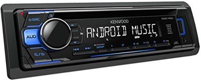 Kenwood KDC-110UB CD-receiver met USB/AUX-ingang aan de voorzijde zwart