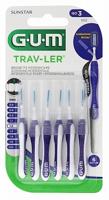 GUM Trav-ler ragers 1.2 mm paars 6 Stuks - thumbnail