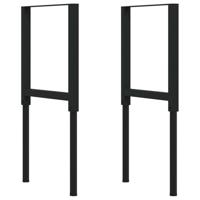 Werkbank 100x60x(71,5-98) cm massief eikenhout - thumbnail