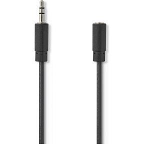 Nedis Stereo-Audiokabel | 3,5 mm Male naar 3,5 mm Female | 3 m | 1 stuks - CAGB22050BK30 CAGB22050BK30 Nedis Stereo-Audiokabel | 3,5 mm Male naar 3,5 mm Female | 3 m | 1 stuks - CAGB22050BK30 CAGB22050BK30