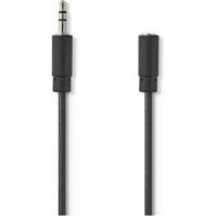 Nedis CAGB22050BK30 Stereo-audiokabel 3,5 Mm Male - 3,5 Mm Female 3,0 M Zwart - thumbnail